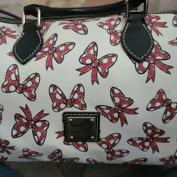 Dooney & Bourke Disney Minnie Bow Satchel - Picture 2 of 4